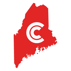 Maine Diminished Value State Icon